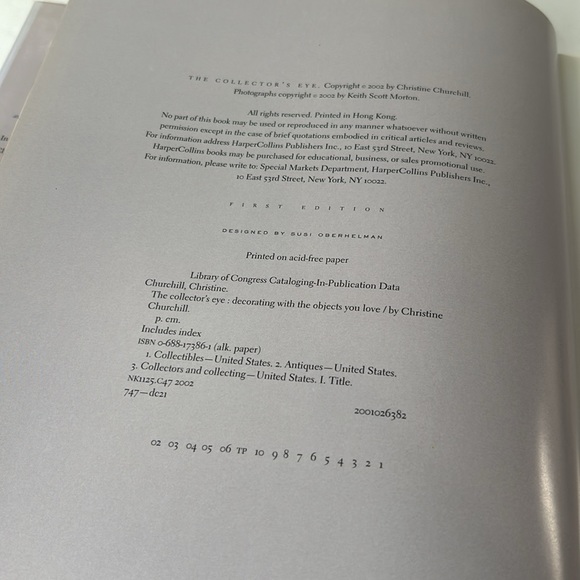 The Collector’s Eye Hardcover Vintage Decorating Book - Picture 8 of 12